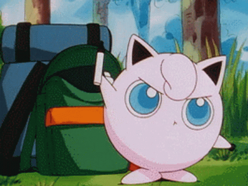 Jigglypuff Paint The Face Of Her Friends GIF