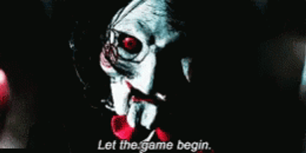 Jigsaw Movie Let The Games Begin  GIF