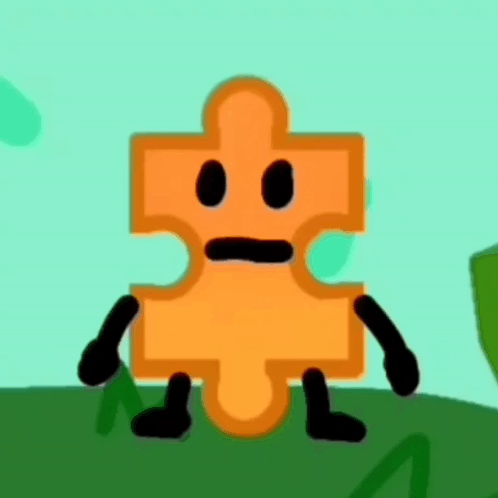 Jigsaw Puzzle Piece Giving Thumbs Up GIF