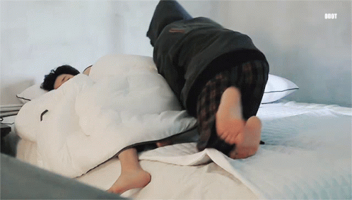 Jikook Cute Morning Call GIF