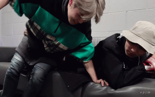 Jikook Cute Sleep Moments GIF
