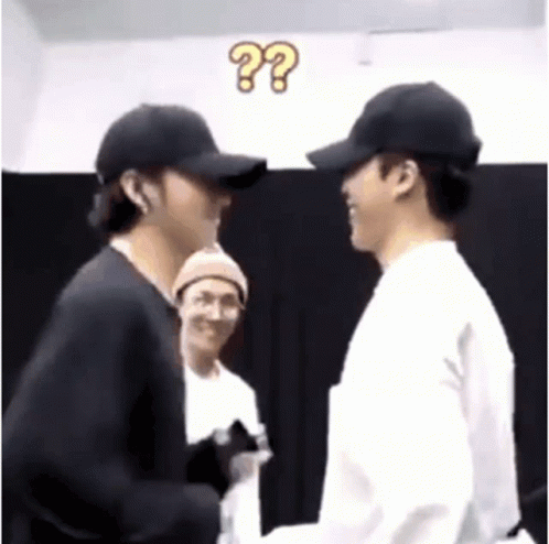 Jikook Happy Playing & Jogging GIF