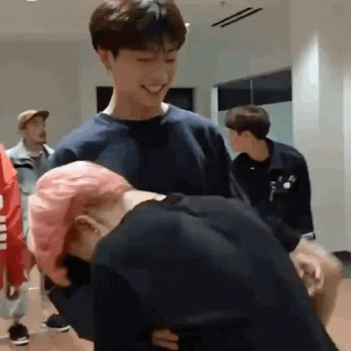 Jikook Sweet Hugging GIF