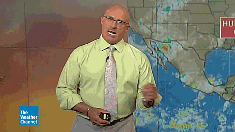 Jim Cantore Dance Weather Report GIF