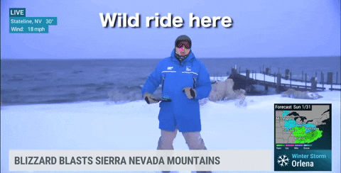 Jim Cantore Sierra Nevada Report GIF