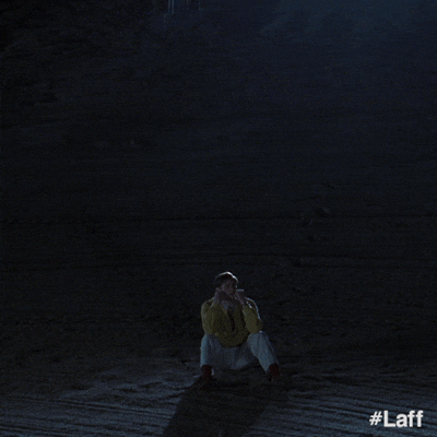 Jim Carrey Drenched In Rain Truman Show GIF