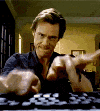 Jim Carrey Finger Click GIF