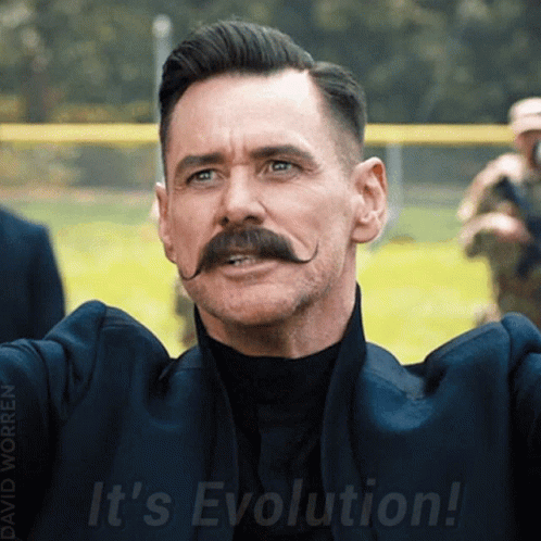 Jim Carrey It Is Evolution GIF