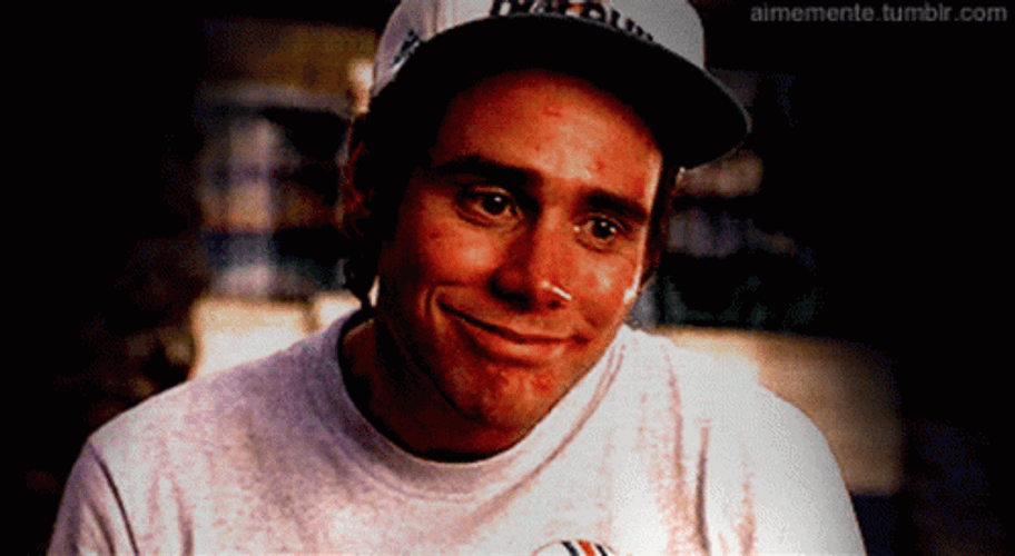 Jim Carry As Ace Ventura Thumbs Up Kid GIF