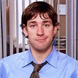 Jim Halpert Cute Wacky Faces GIF