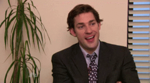 Jim Halpert Is Speechless GIF