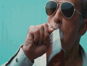 Jim Lahey Drinking Walk Back Car Trailer Park Boys GIF