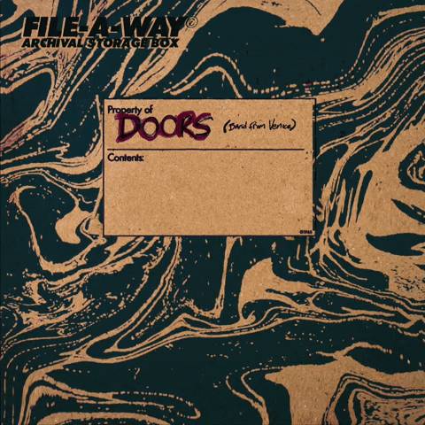 Jim Morrison The Doors Property Card GIF