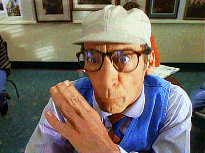 Jim Varney Funny Blah Blah Blah GIF