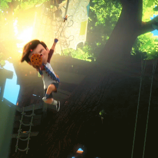 Jimbo Boss Baby Fight Scene GIF