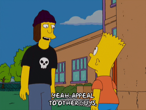 Jimbo Jones Hands On Hips The Simpsons GIF