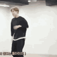 Jimin Bangtan Boys Doing A Flip GIF