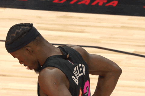 Jimmy Butler Doubtful Smile Face GIF