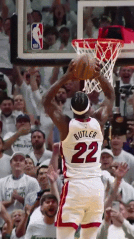 Jimmy Butler Dunk In His Game GIF