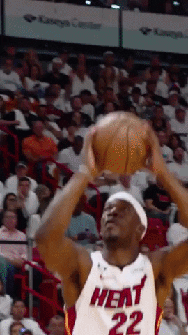 Jimmy Butler High Jump Dunk GIF