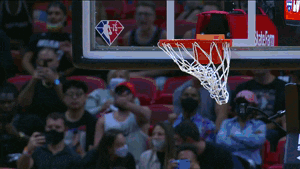 Jimmy Butler Running After Shot GIF