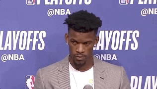 Jimmy Butler Standing Up GIF