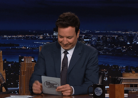 Jimmy Fallon Aye Aye Salute GIF