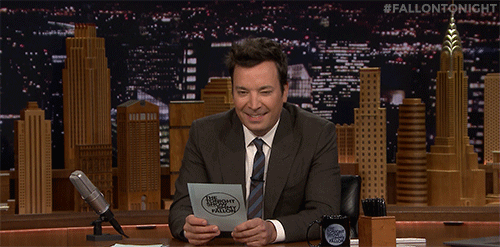 Jimmy Fallon Confused Covering Face GIF