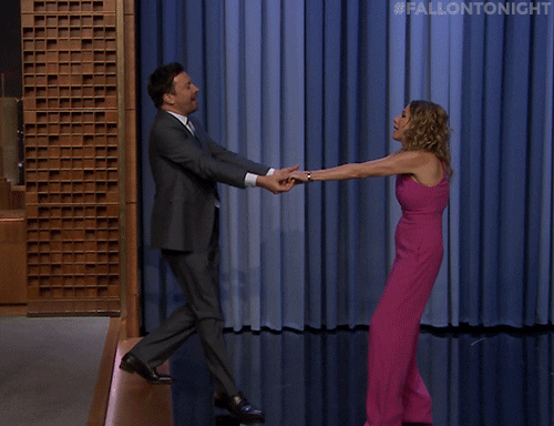 Jimmy Fallon Couple Goals GIF