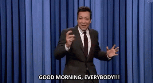Jimmy Fallon Funny Edited Face Good Morning Team GIF