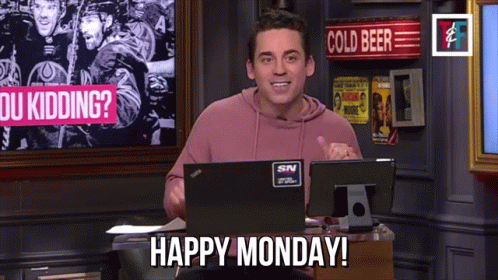 Jimmy Fallon Happy Monday GIF