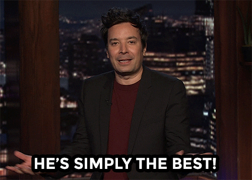 Jimmy Fallon He's Simply The Best GIF