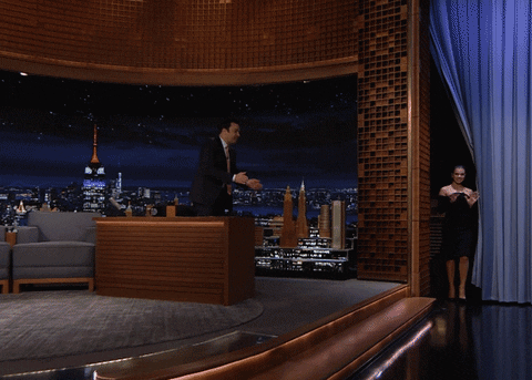 Jimmy Fallon Interview Hailee Steinfeld GIF