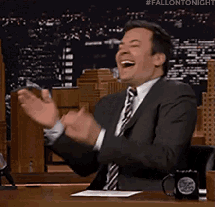 Jimmy Fallon Laugh Gif GIF