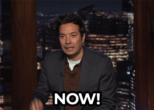 Jimmy Fallon Says Do It Now GIF