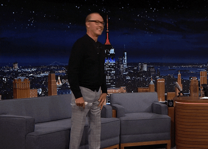 Jimmy Fallon Thank You Bow GIF