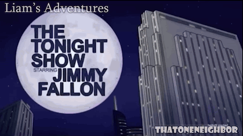 Jimmy Fallon Tonight Show Poster