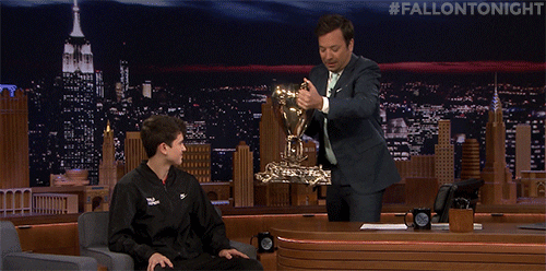 Jimmy Fallon Want My Trophy For Two Dollars GIF