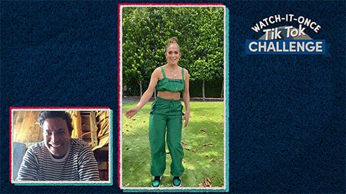 Jimmy Fallon Watching Tik Tok Dance GIF