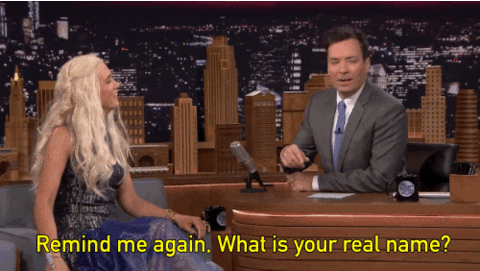 Jimmy Fallon What Is Your Real Name GIF