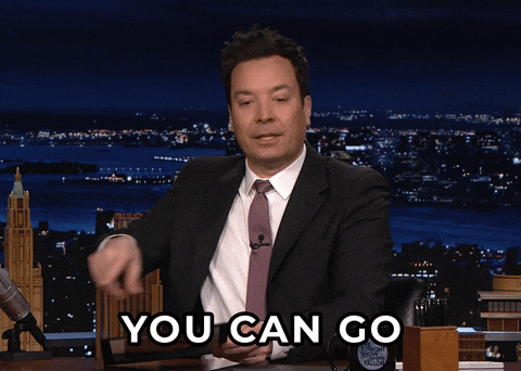 Jimmy Fallon You Need To Leave You Can Go GIF