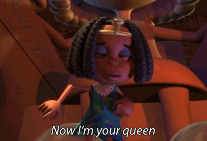Jimmy Neutron Friend Libby Folfax As A Queen GIF