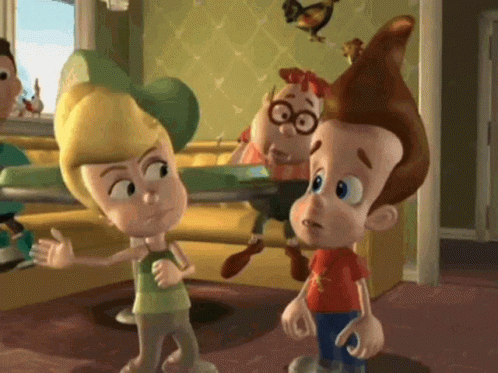Jimmy Neutron Getting Slapped By Cindy Vortex GIF