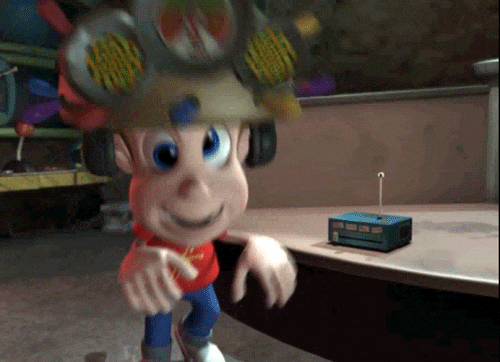 Jimmy Neutron Going Crazy GIF