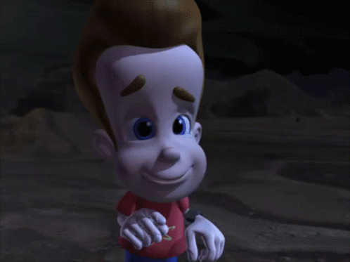 Jimmy Neutron Smiling At Cindy Vortex GIF