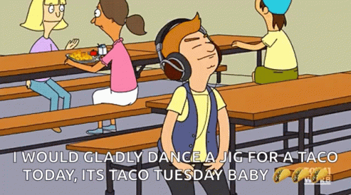 Jimmy Pesto Jr Dancing For Taco Meme GIF