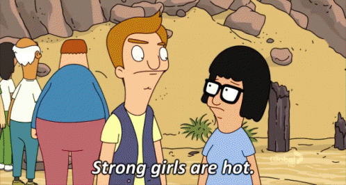Jimmy Pesto Jr Strong Girls Are Hot GIF