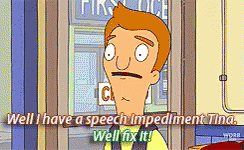 Jimmy Pesto Jr Tina Belcher Arguing GIF