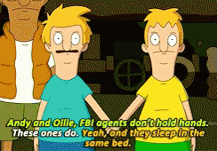 Jimmy Pesto Sons Ollie And Andy Holding Hands GIF