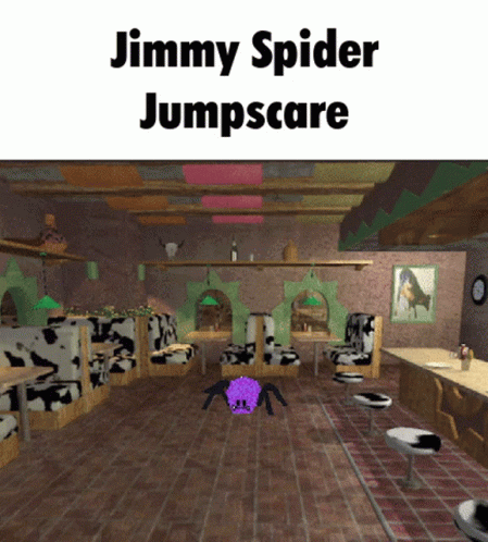 Jimmy Spider Jumpscare GIF